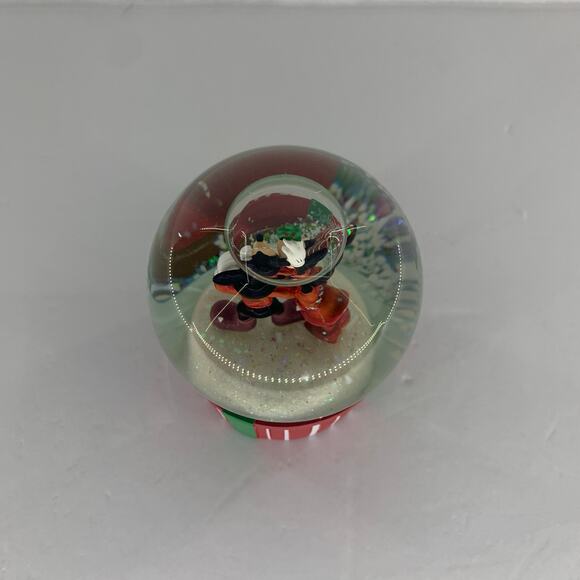 Disney Store 2013 Christmas Minnie Mickey Mouse Snow Globe Collection - Picture 4 of 4